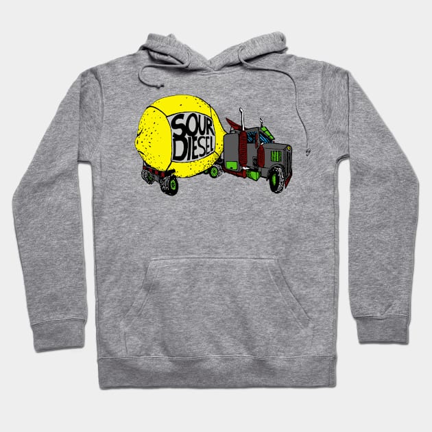 Sour Diesel Hoodie by Hurbanation